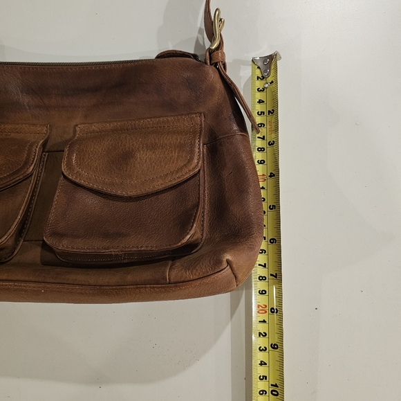 Fossil Brown Leather Shoulder Bag - Picture 7 of 7